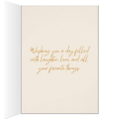 Gelbes Blut - Happy Birthday (Innen (Rechts))