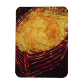 Gelbes Boot 2007 Magnet (Vertikal)