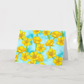 Gelbes Butterblenddesign (Vorderseite)