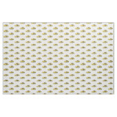 Gelbes C6 Korvette Handgezeichnetes Sketch-Gewebe Stoff (Yard (91,4 cm))