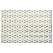 Gelbes C7 Korvette Handgezeichnetes Sketch-Gewebe Stoff (Yard (91,4 cm))