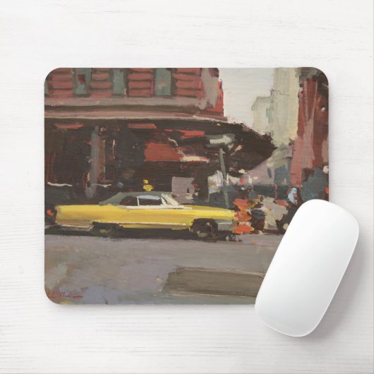 Gelbes Cadillac 2012 Mousepad (Mit Mouse)