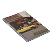 Gelbes Cadillac 2012 Notizblock (Rechte Seite)