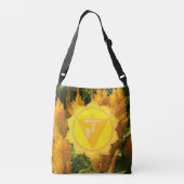 Gelbes Chakra-Bag mit benutzerdefiniertem Mehrdruc Tragetaschen Mit Langen Trägern (Rückseite)