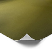 Gelbes Clivia Poster (Ecke)