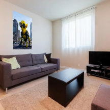 Gelbes Cyberpunk-Alien | Art der AI