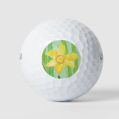 Gelbes Daffodil Golfball (Vorderseite)