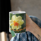 Gelbes Daffodil Kaffeetasse
