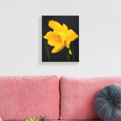 Gelbes Daffodil Leinwanddruck (Insitu (Wohnzimmer))