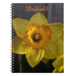 Gelbes Daffodil Notizblock