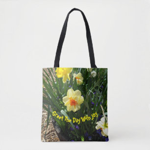 Gelbes Daffodil Tasche