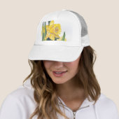Gelbes Daffodil Truckerkappe (Beispiel)