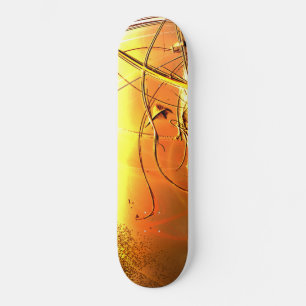 Gelbes Design-Skateboard Skateboard
