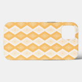 Gelbes Diamantenmuster Case-Mate iPhone Gehäuse Hülle (Rückseite (Horizontal))
