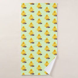 Gelbes Duckling Badetuch - Ihre Farben Badehandtuch