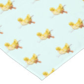 Gelbes Duckling Tischdecke (Schrägansicht)
