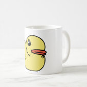 Gelbes Ducky Kaffeetasse (VorderseiteRechts)