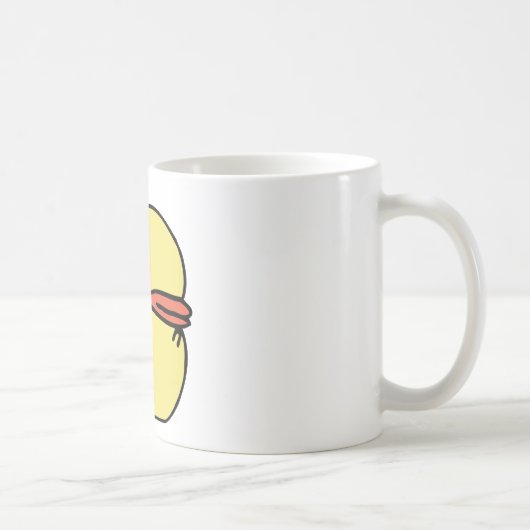 Gelbes Ducky Kaffeetasse (Rechts)