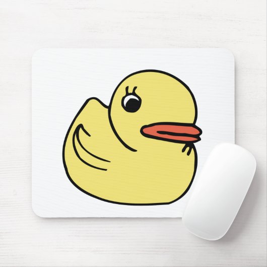 Gelbes Ducky Mousepad (Mit Mouse)