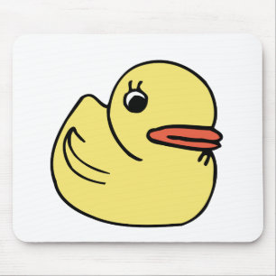 Gelbes Ducky Mousepad