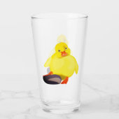 Gelbes Engelglas Glas (Rückseite)