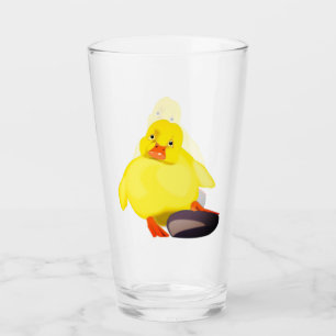Gelbes Engelglas Glas