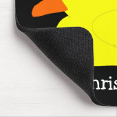 Gelbes Enten-Design Mousepad (Ecke)