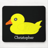 Gelbes Enten-Design Mousepad (Vorne)