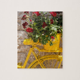 Gelbes Fahrrad Puzzle