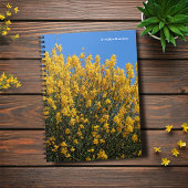 Gelbes Falsches Indigofisch / Wildes Indigofisch / Notizblock