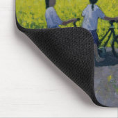 Gelbes Feld Kedleston Derby Mousepad (Ecke)