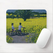 Gelbes Feld Kedleston Derby Mousepad (Mit Mouse)