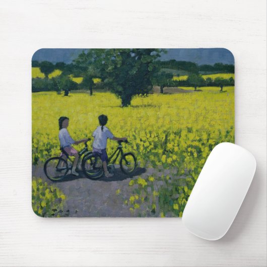 Gelbes Feld Kedleston Derby Mousepad (Mit Mouse)