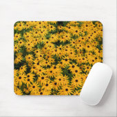 Gelbes Feld von Daisies - Daisy Mousepad (Mit Mouse)