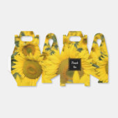 Gelbes Feld von Sonnenblumen Fotografie Geschenkschachtel (Ungefaltet)