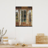 Gelbes Fenster 2013 Poster (Küche)