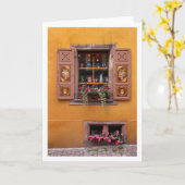 Gelbes Fenster Karte (Gelbe Blume)