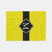 Gelbes Fleecedecke (Vorderseite (Horizontal))