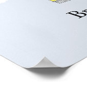 Gelbes Floating Zuhause Fingerprint Gästebuch (Ecke)