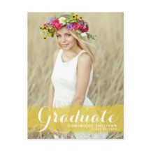 Gelbes Foto Abschluss