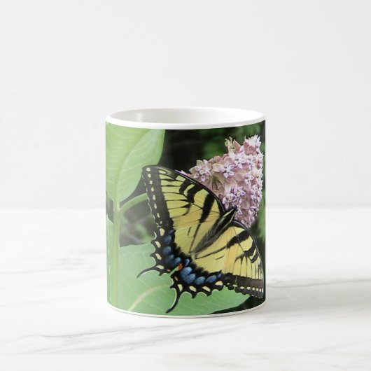 Gelbes Frack Butterfly Kaffeetasse (Mittel)
