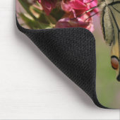 Gelbes Frack Butterfly Mousepad (Ecke)