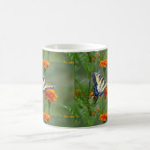 Gelbes Frack Ost-Tiger Kaffeetasse (Mittel)