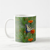 Gelbes Frack Ost-Tiger Kaffeetasse (Links)