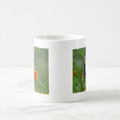 Gelbes Frack Ost-Tiger Kaffeetasse (Mittel)