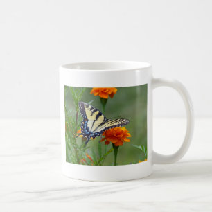 Gelbes Frack Ost-Tiger Kaffeetasse