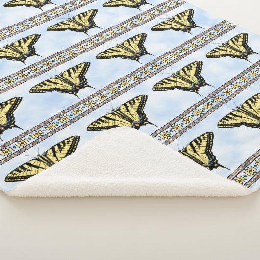 Gelbes Frack Schmetterling Klein Sherpadecke (3/4)