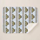 Gelbes Frack Schmetterling Klein Sherpadecke (Vorderseite (Horizontal))