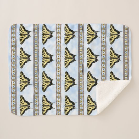 Gelbes Frack Schmetterling Klein Sherpadecke (Vorderseite (Horizontal))