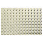 Gelbes Friseur-Werkzeug-Muster Stoff (Yard (91,4 cm))